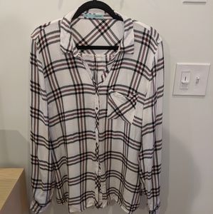 Plaid button up